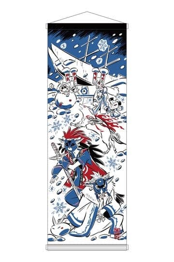 Okami 20th Anniversary Reprint Art Project Tapestry Winter 74 x 28 x 2 cm