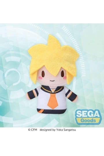 Kagamine Rin & Len Fuwa Petit Plush Figure Kagamine Len Finger Mascot 10 cm