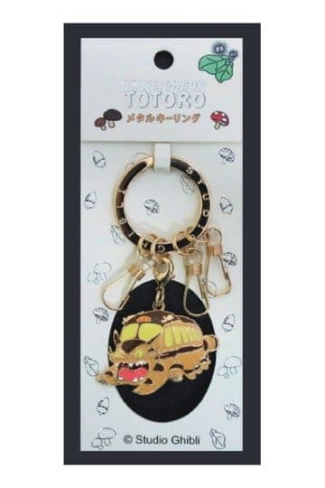 My Neighbor Totoro Metal-Keychain Catbus