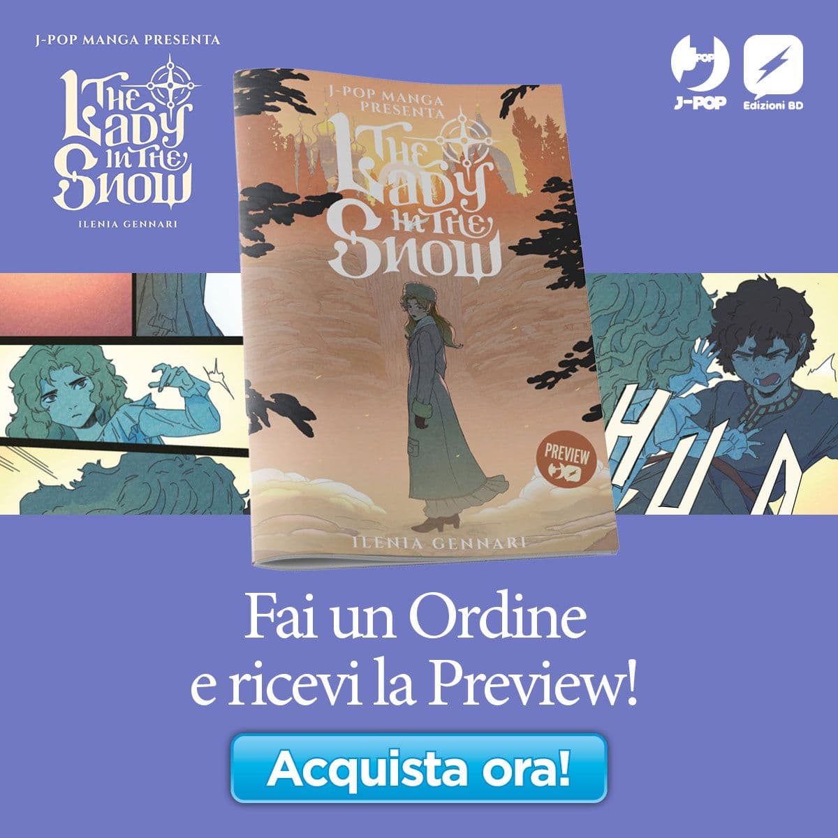 Ricevi l'anteprima della nuova Graphic Novel targata Edizioni BD!
