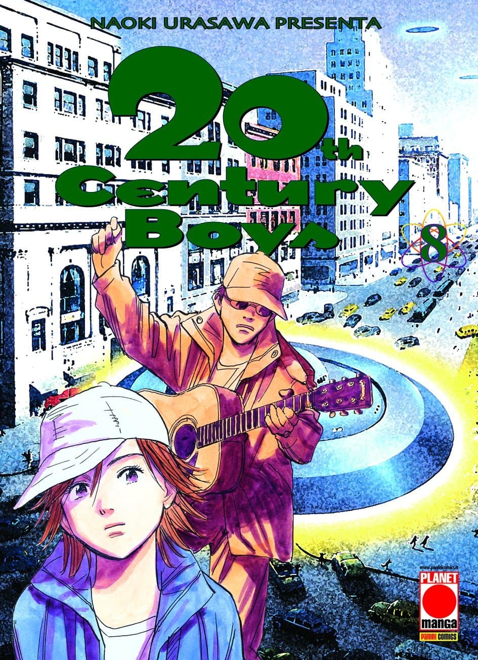 20th Century Boys 8 - Quinta Ristampa - Panini Comics - Italiano