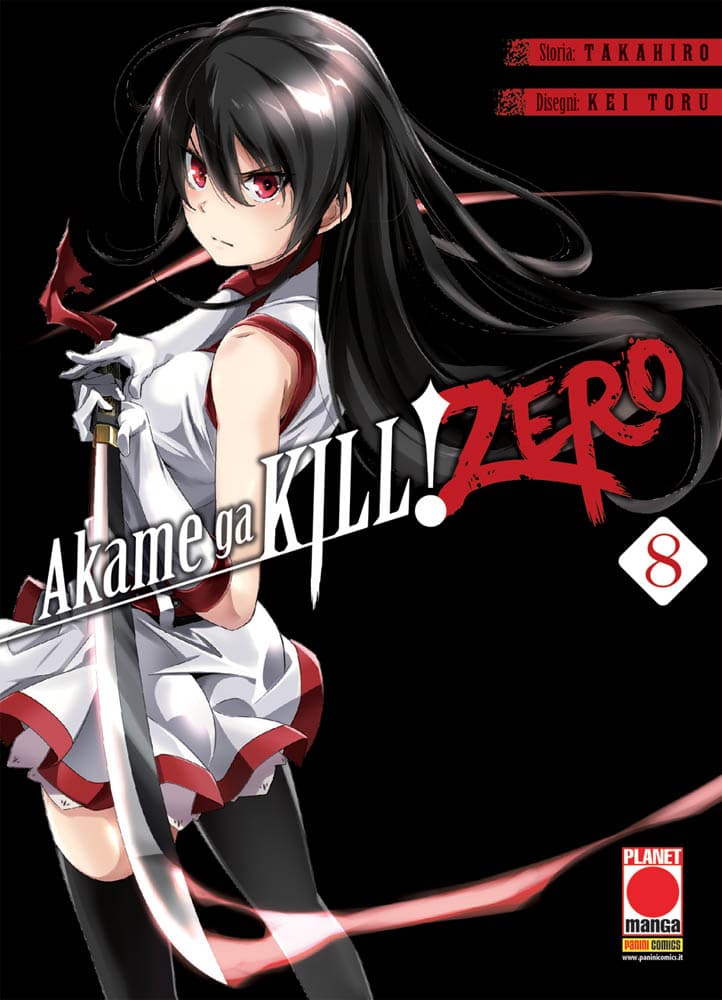 Akame Ga Kill! Zero 8 - Manga Blade 50 - Panini Comics - Italiano
