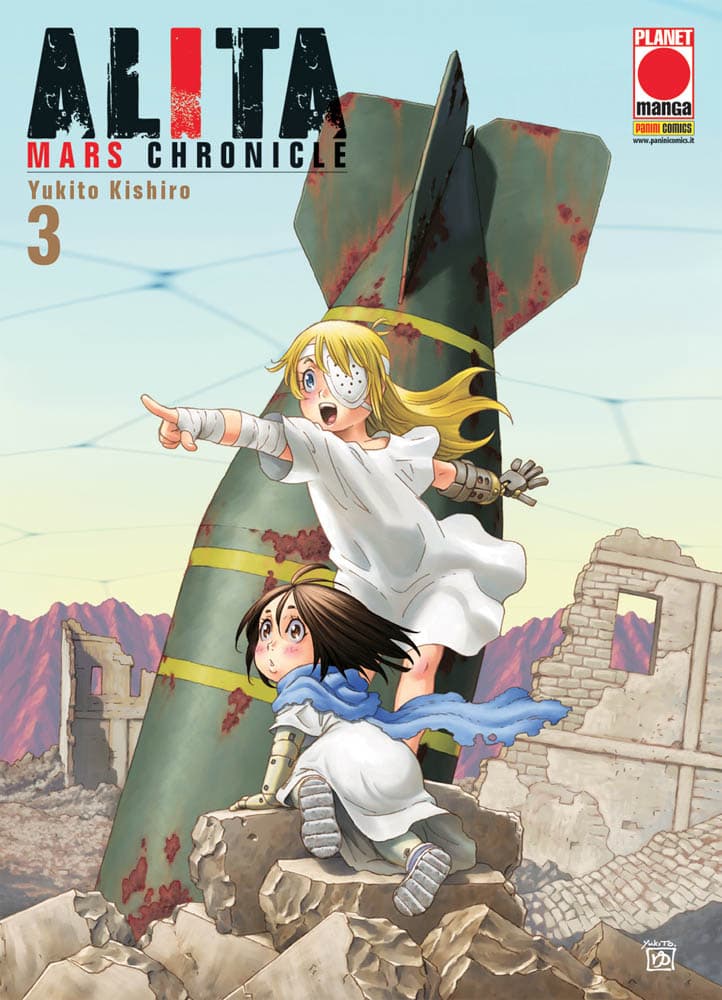 Alita Mars Chronicle 3 - Lanterne Rosse 26 - Panini Comics - Italiano