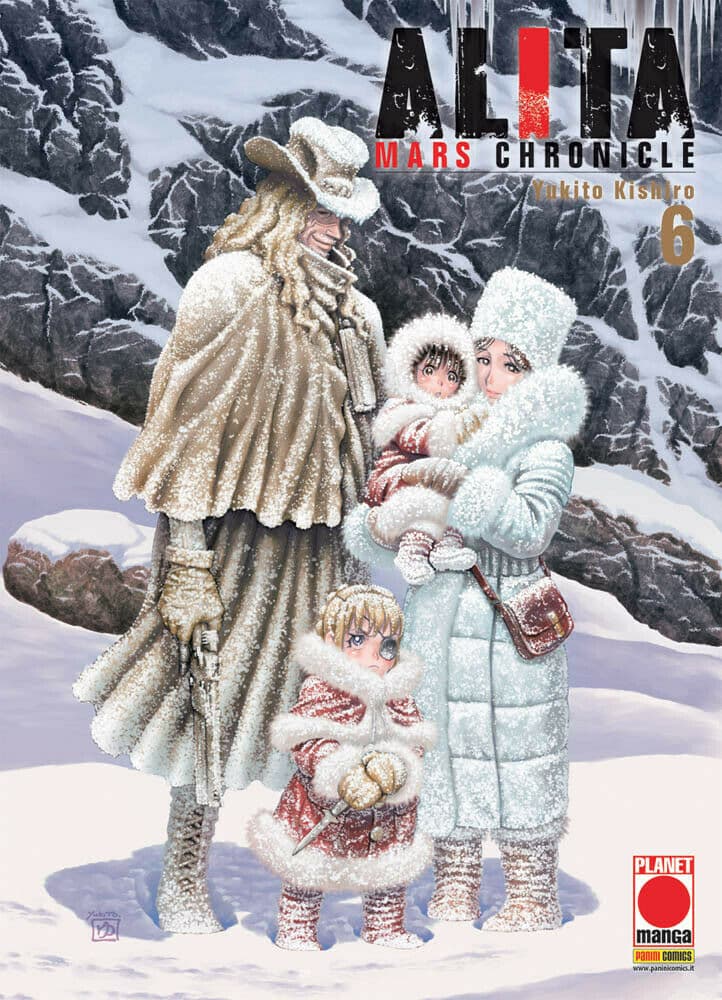 Alita Mars Chronicle 6 - Lanterne Rosse 29 - Panini Comics - Italiano