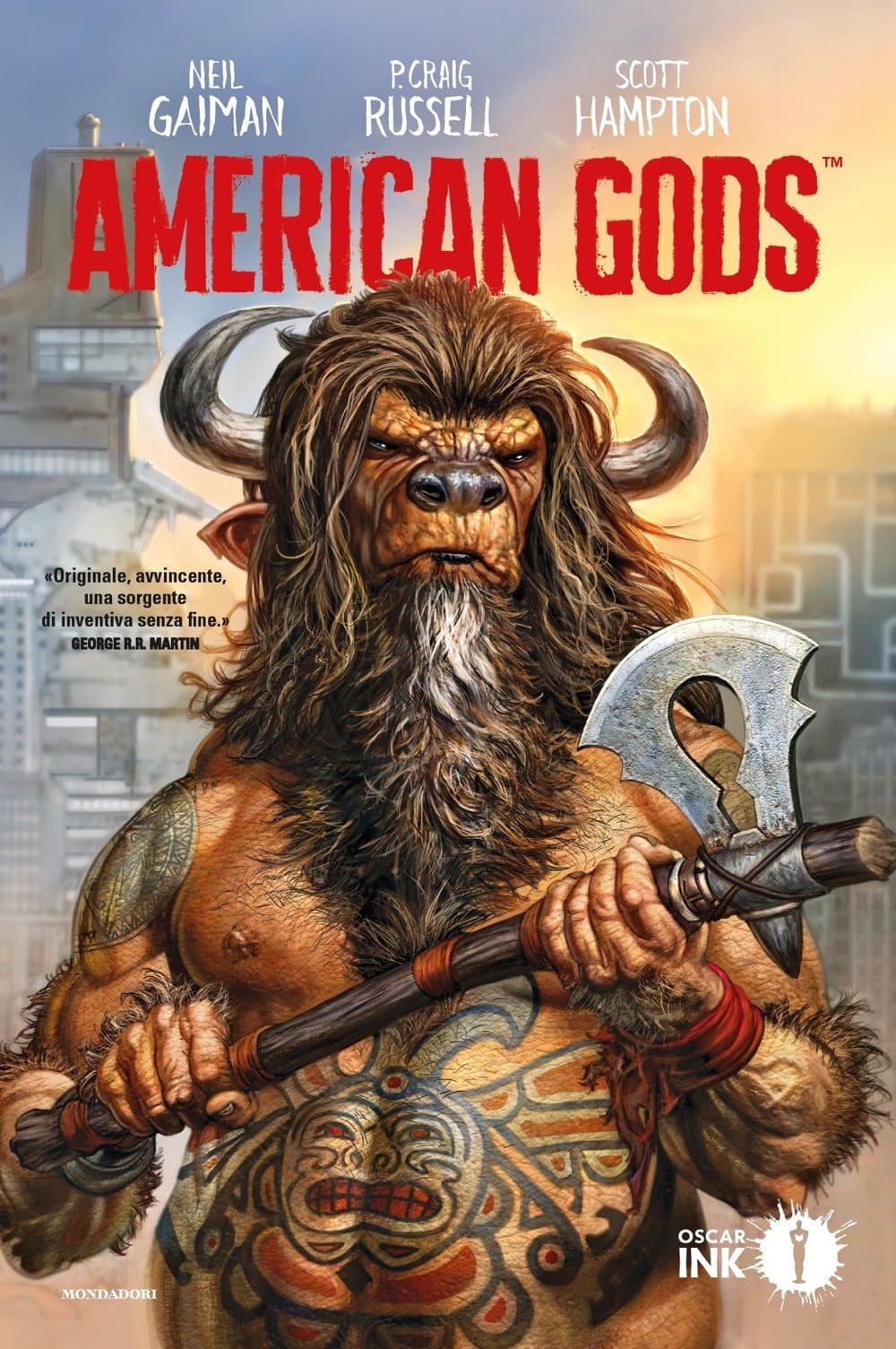 American Gods 1 - Shadow - Oscar Ink - Mondadori - Italiano