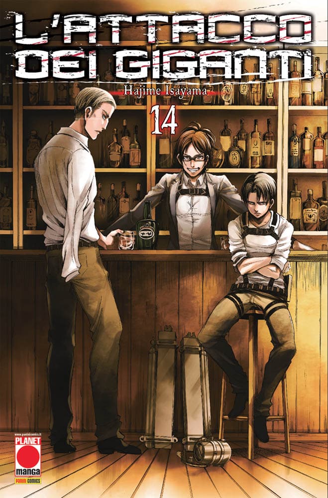 L'Attacco dei Giganti 14 - Terza Ristampa - Panini Comics - Italiano