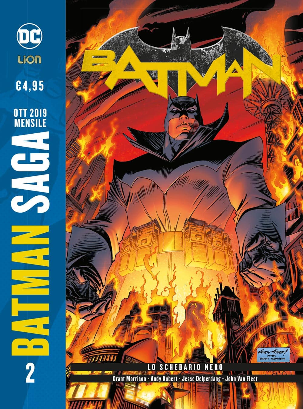 Batman di Grant Morrison 2 - Lo Schedario Nero - Batman Saga 2 - RW Lion - Italiano