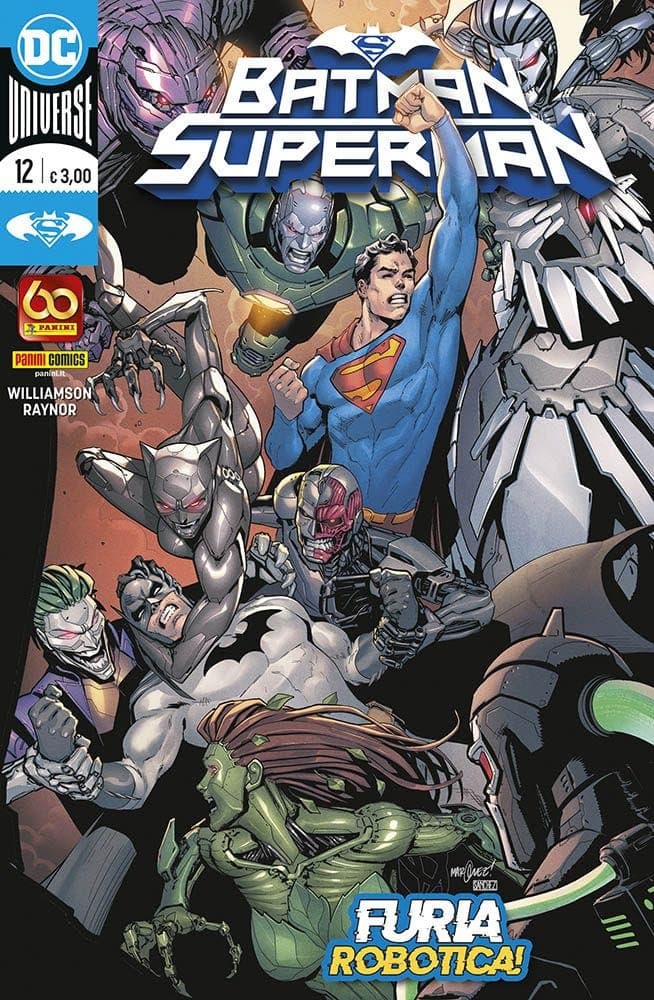 Batman / Superman 12 - Furia Robotica! - Panini Comics - Italiano
