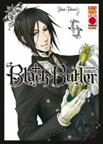 Black Butler - Il Maggiordomo Diabolico 5 - Seconda Ristampa - Panini Comics - Italiano