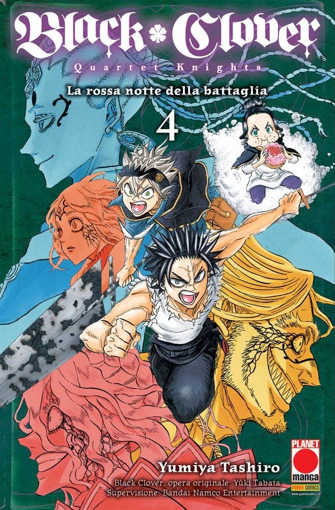 Black Clover - Quartet Knights 4 - Powers 11 - Panini Comics - Italiano