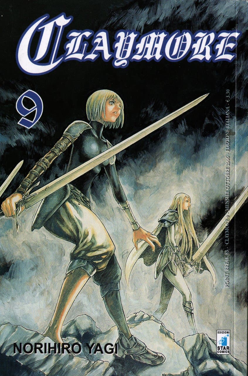 Claymore 9 - Point Break 83 - Edizioni Star Comics - Italiano