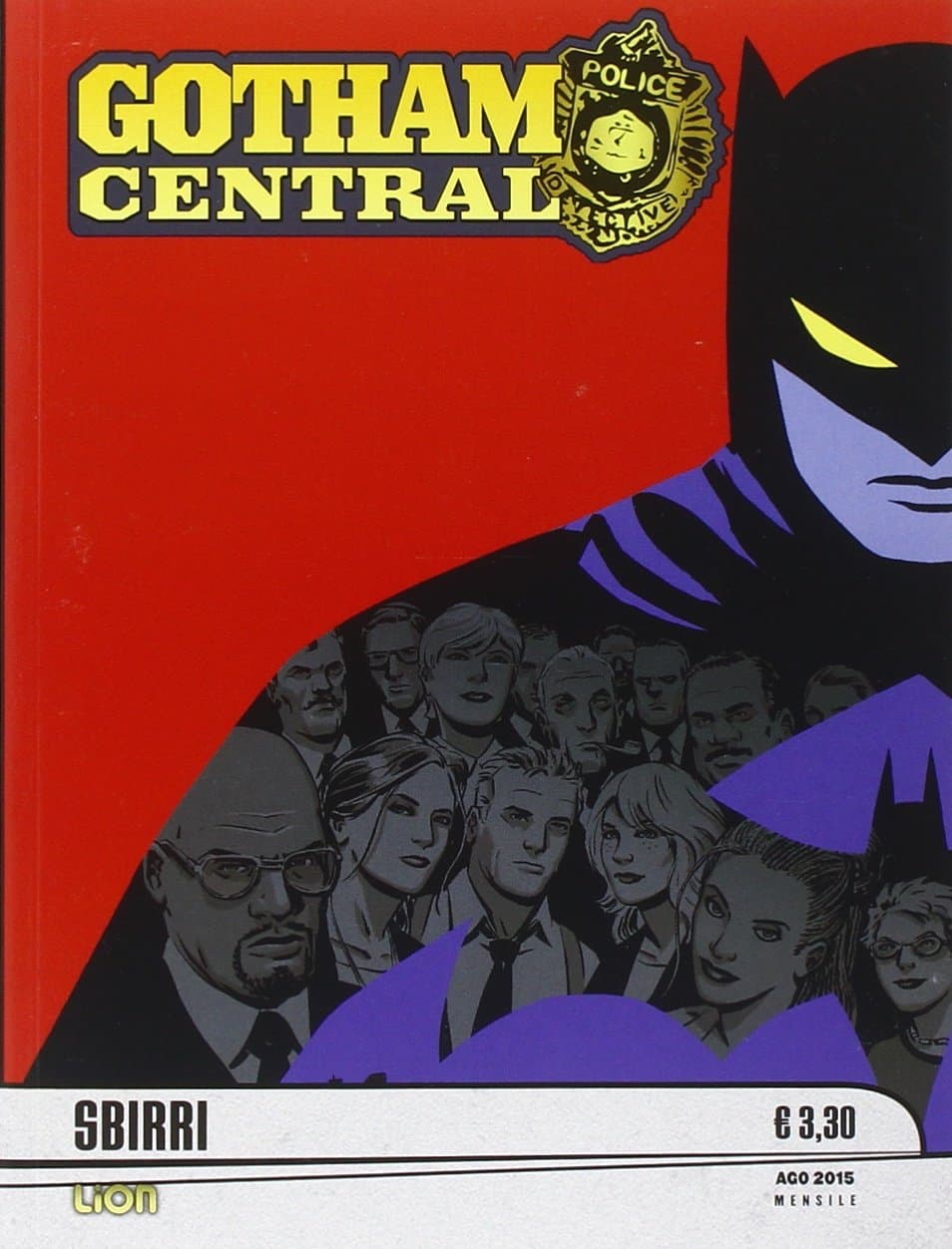 Gotham Central 8 - Sbirri - DC Black and White 8 - RW Lion - Italiano