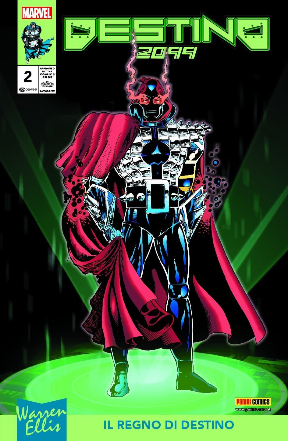 Destino 2099 by Warren Ellis Vol. 2 - Il Regno di Destino - Eroi d'Autore Vintage - Panini Comics - Italiano