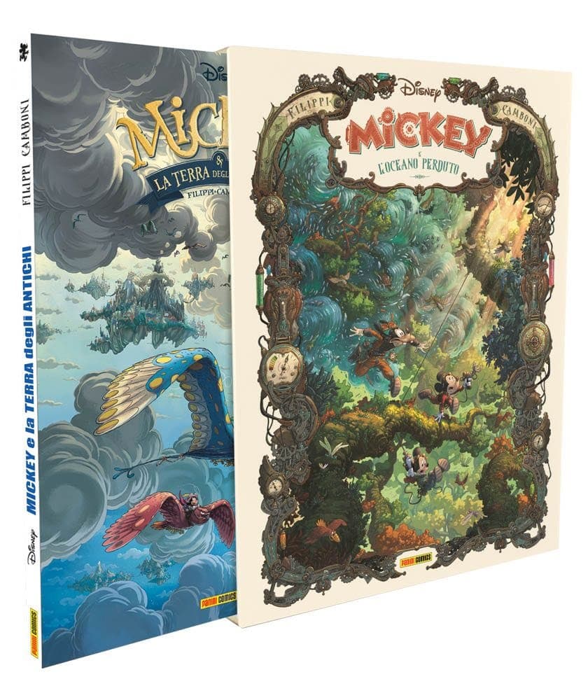Mickey e La Terra degli Antichi Volume Unico + Cofanetto Vuoto - Disney Collection 4 - Panini Comics - Italiano
