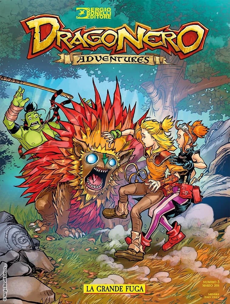 Dragonero Adventures 5 - La Grande Fuga - Sergio Bonelli Editore - Italiano