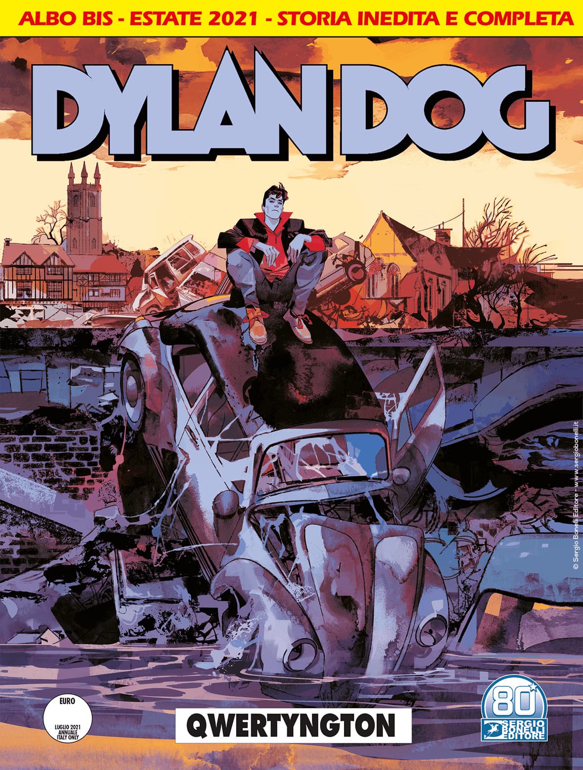 Dylan Dog 418 Bis - Qwertington - Dylan Dog Gigante 24 - Sergio Bonelli Editore - Italiano