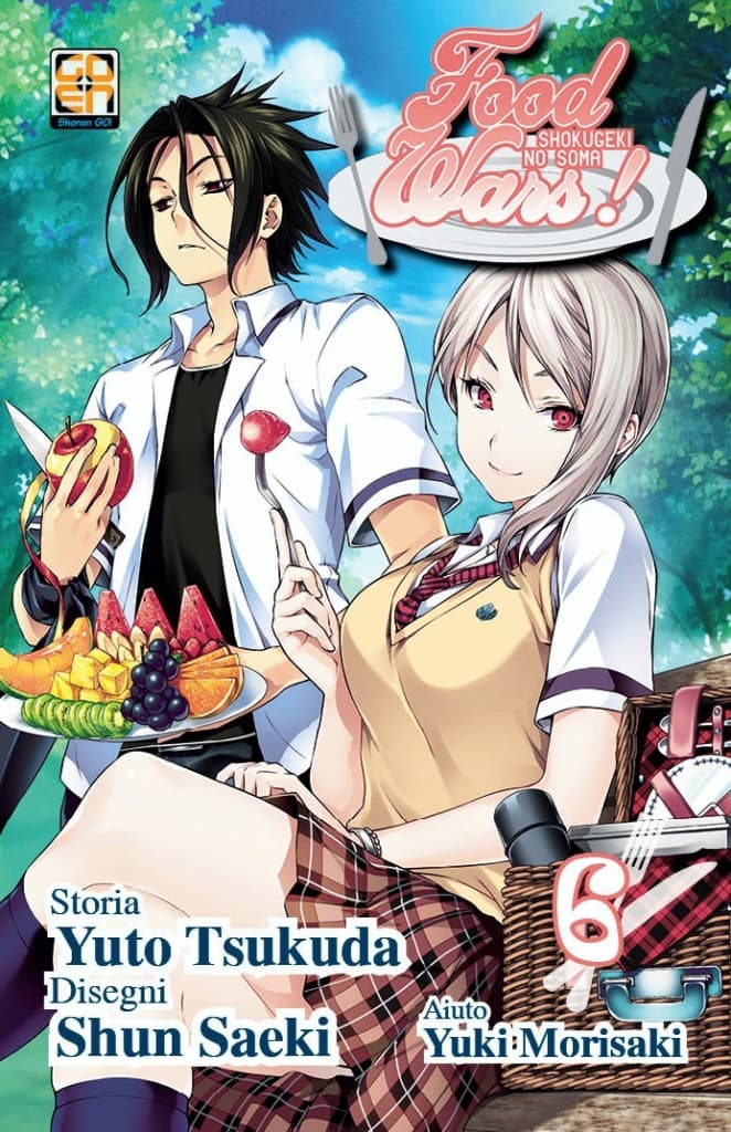 Food Wars 6 - Prima Ristampa - Young Collection 39 - Goen - Italiano