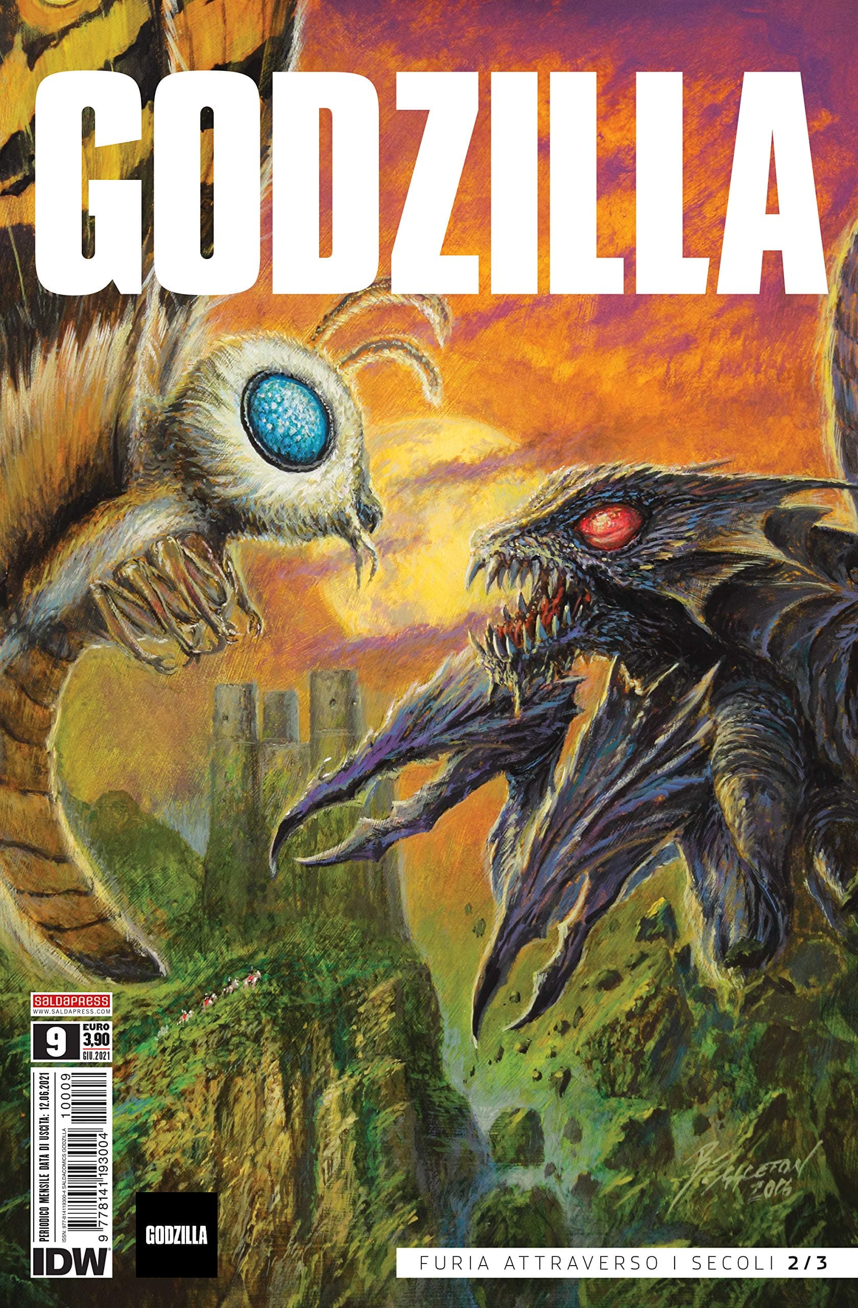 Godzilla 9 - Furia Attraverso i Secoli 2 - Saldapress - Italiano