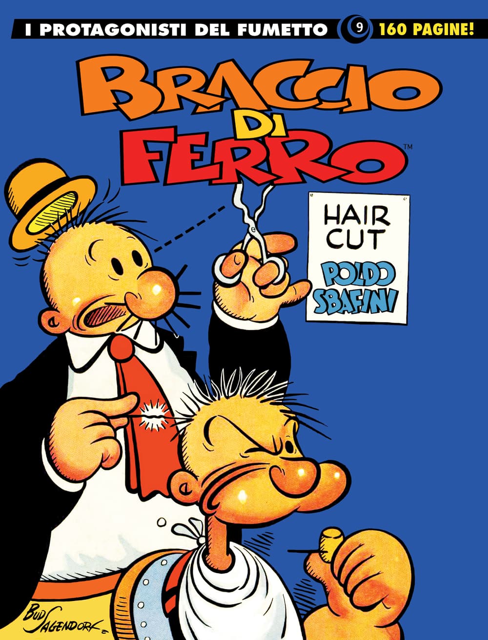 I Protagonisti del Fumetto 9 - Braccio di Ferro - I Grandi Maestri 53 - Editoriale Cosmo - Italiano