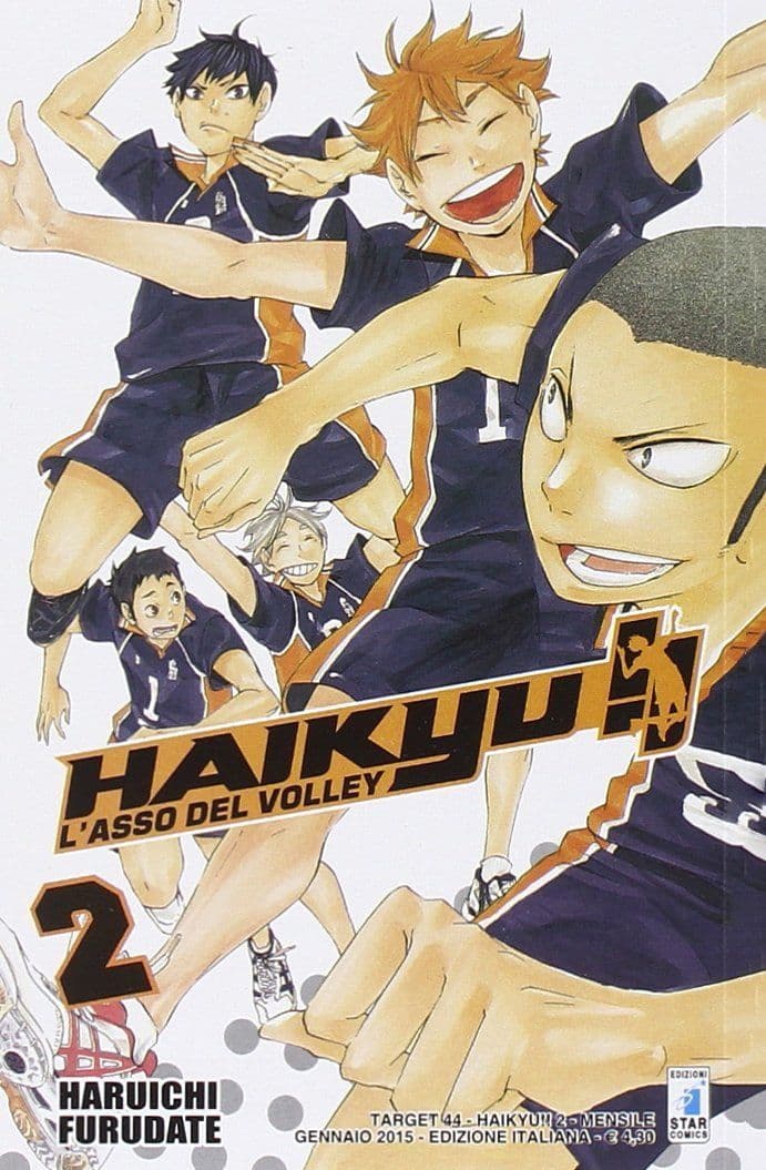 Haikyu!! - L'Asso del Volley 2 - Target 44 - Edizioni Star Comics - Italiano