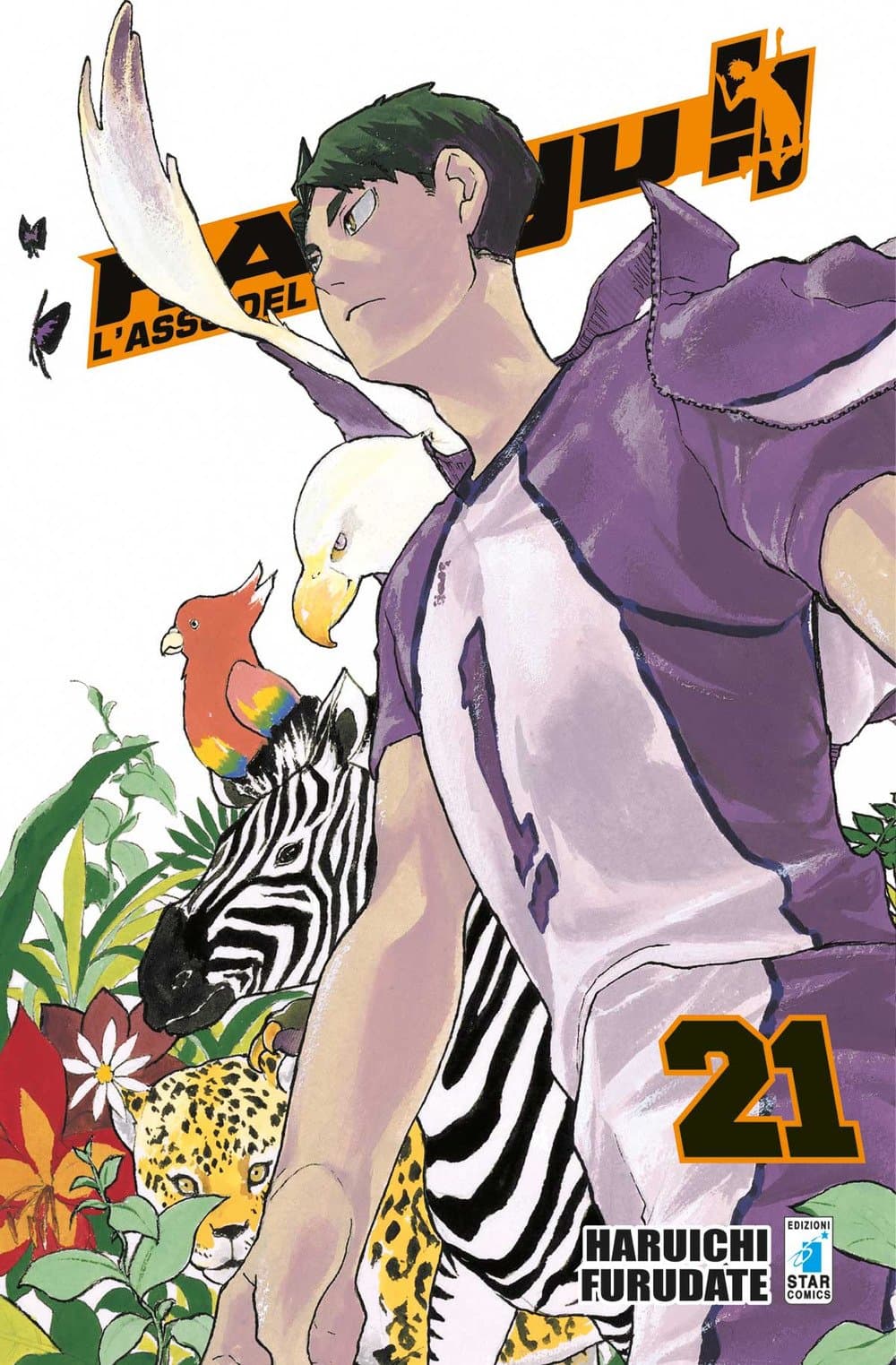 Haikyu!! - L'Asso del Volley 21 - Target 74 - Edizioni Star Comics - Italiano