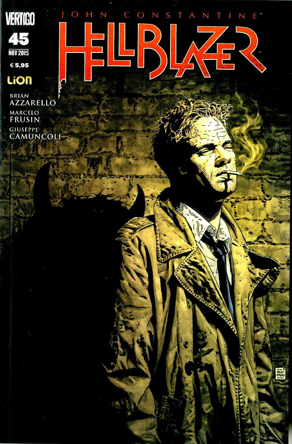 Hellblazer 45 - Vertigo Monthly 47 - RW Lion - Italiano