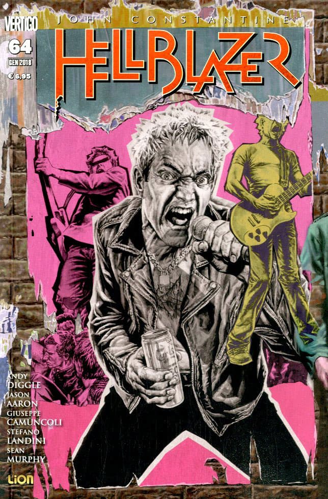 Hellblazer 64 - Vertigo Monthly 68 - RW Lion - Italiano