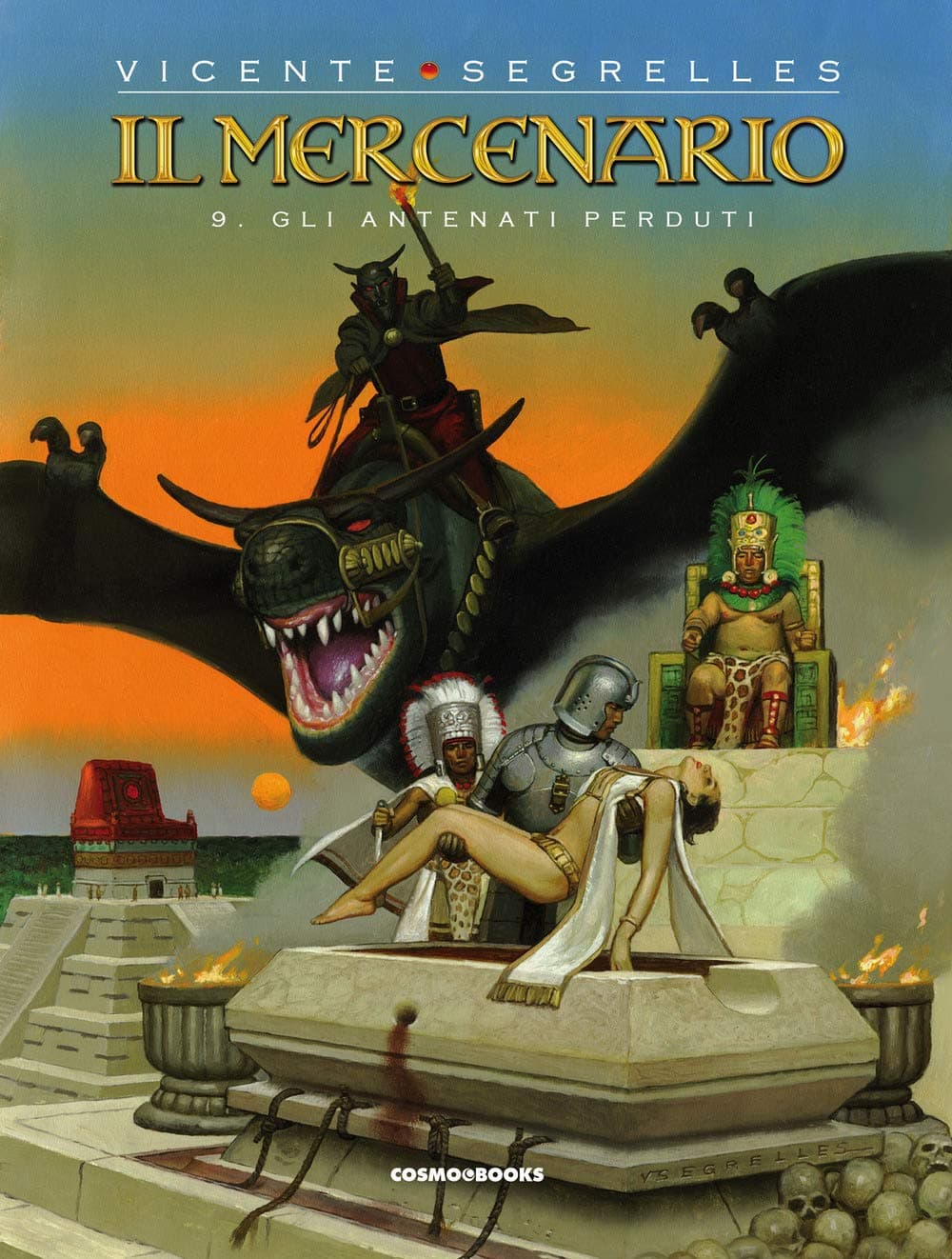 Il Mercenario Vol. 9 - Gli Antenati Perduti - Cosmo Books - Editoriale Cosmo - Italiano