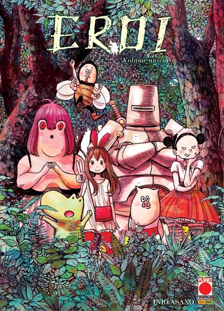 Inio Asano - Eroi - Panini Comics - Italiano