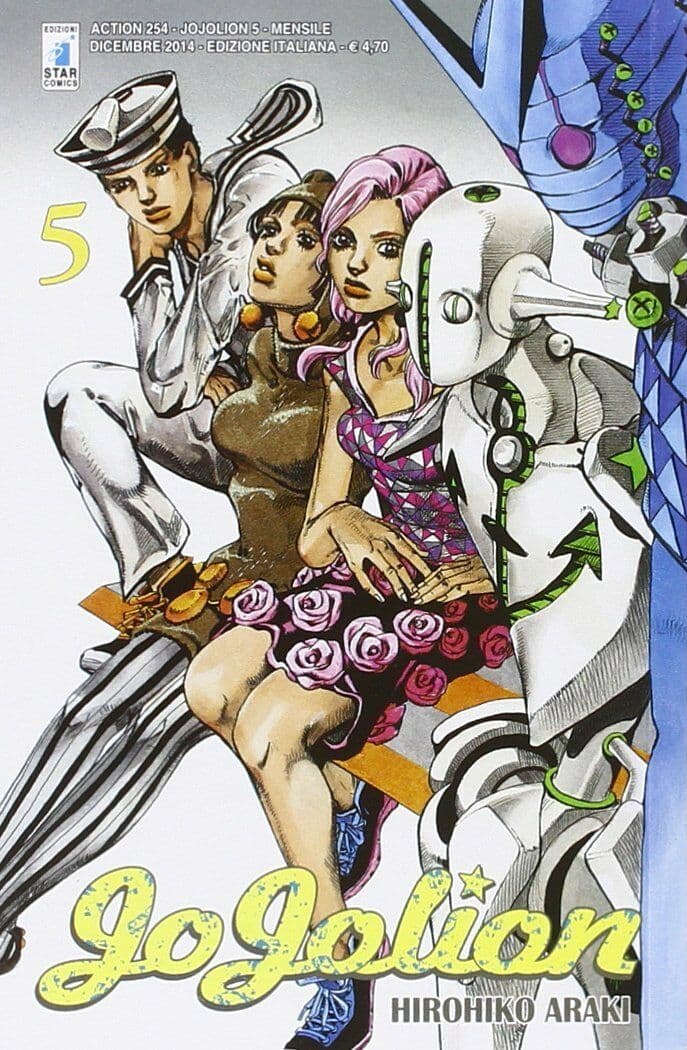Jojolion 5 - Action 254 - Edizioni Star Comics - Italiano