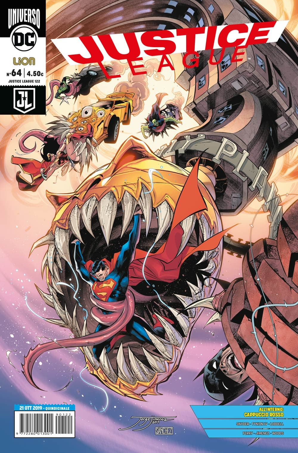 Justice League 64 (122) - Rinascita - RW Lion - Italiano