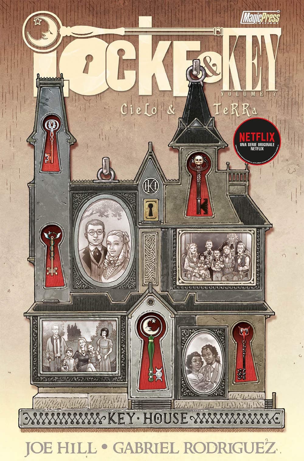 Locke & Key Vol. 7 - Cielo & Terra - Nuova Edizione - Magic Press - Italiano