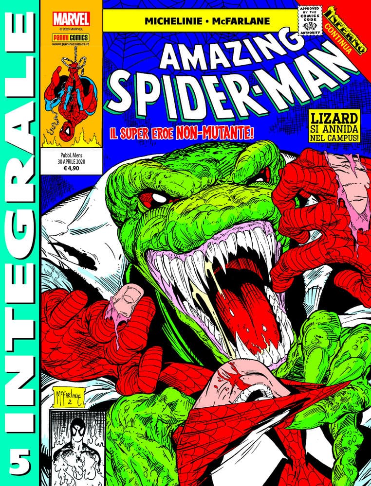 Spider-Man di Todd McFarlane 5 - Marvel Integrale - Panini Comics - Italiano
