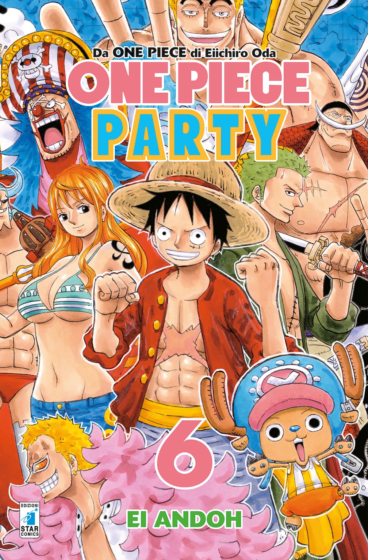 One Piece Party 6 - Edizioni Star Comics - Italiano