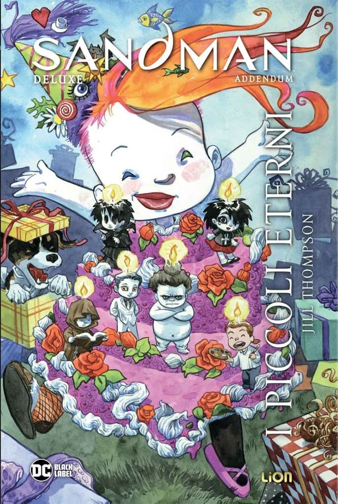 Sandman Addendum 1 - I Piccoli Eterni - DC Black Label Deluxe - RW Lion - Italiano