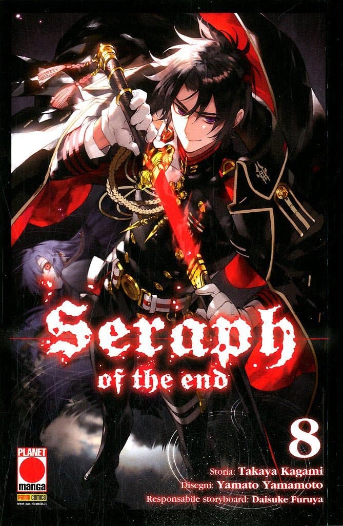 Seraph of the End 8 - Prima Ristampa - Panini Comics - Italiano