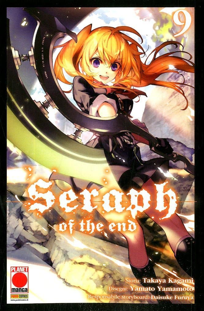 Seraph of the End 9 - Prima Ristampa - Panini Comics - Italiano
