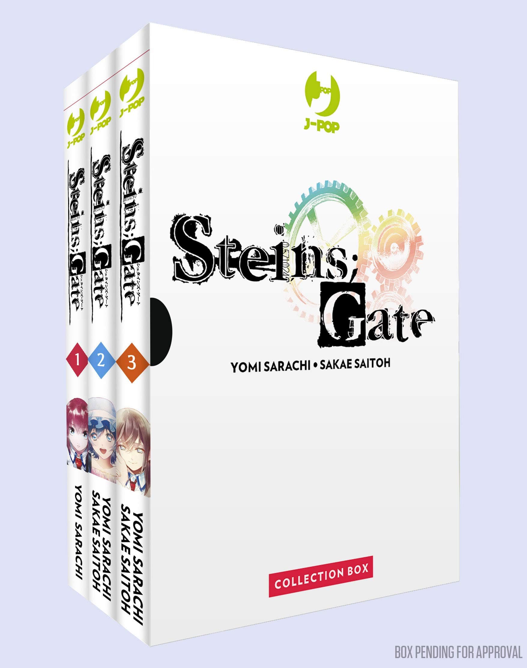 Steins Gate Cofanetto Box (Vol. 1-3) - Jpop - Italiano