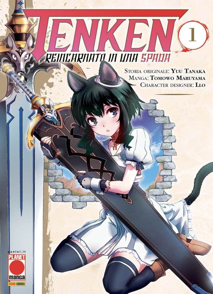 Tenken - Reincarnato in una Spada 1 - Panini Comics - Italiano