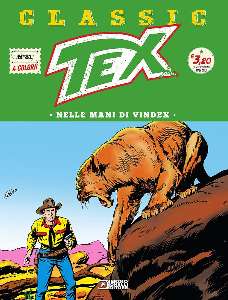 Tex Classic 81 - Nelle Mani di Vindex - Sergio Bonelli Editore - Italiano