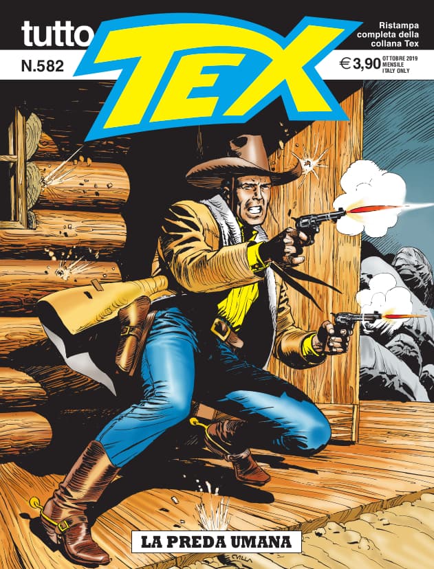 Tutto Tex 582 - La Preda Umana - Sergio Bonelli Editore - Italiano