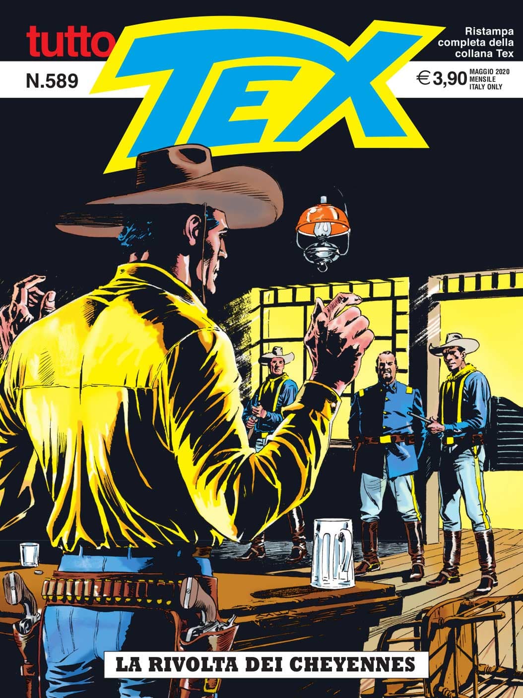 Tutto Tex 589 - La Rivolta dei Cheyennes - Sergio Bonelli Editore - Italiano