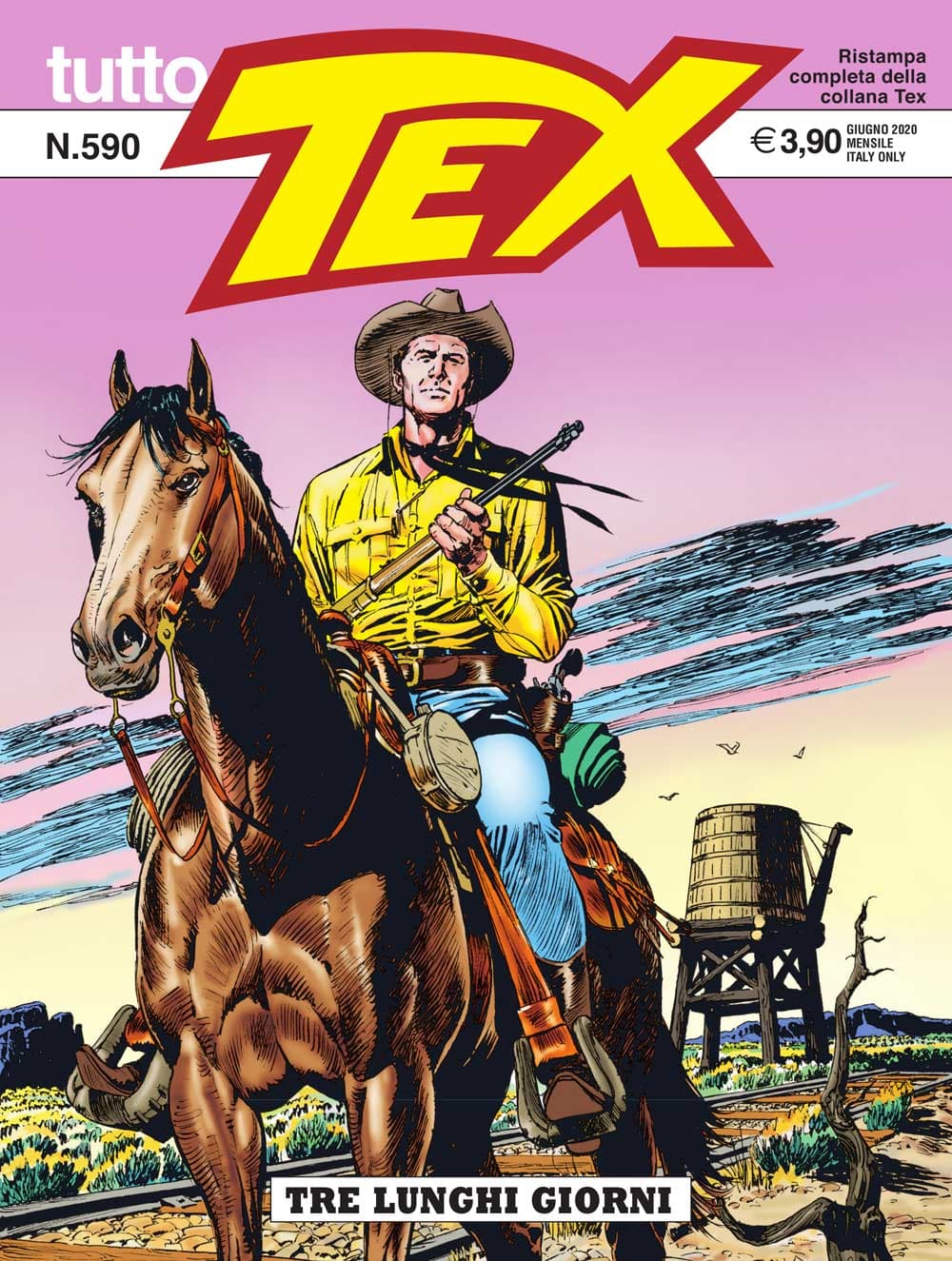 Tutto Tex 590 - Tre Lunghi Giorni - Sergio Bonelli Editore - Italiano