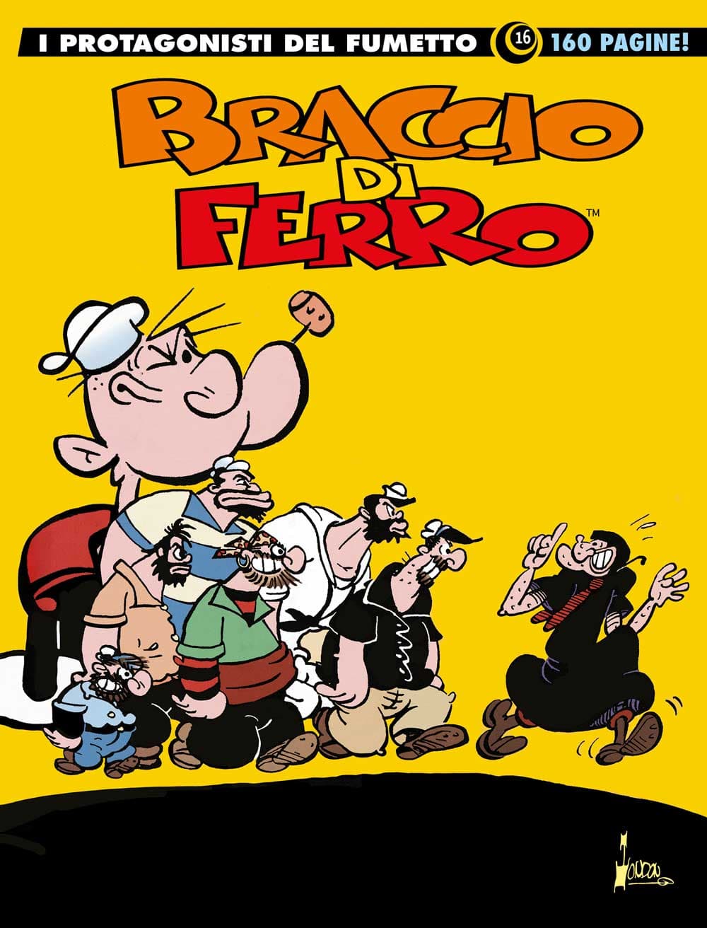 I Protagonisti del Fumetto 16 - Braccio di Ferro - I Grandi Maestri 60 - Editoriale Cosmo - Italiano