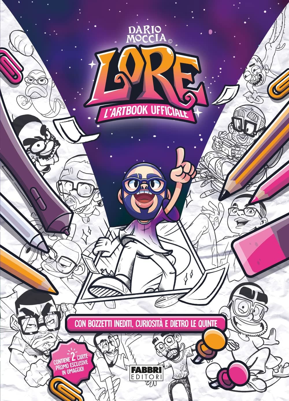Dario Moccia - Lore - L'Artbook Ufficiale - Volume Unico - Contiene 2 Carte Promo Esclusive - Fabbri Editore - Italiano