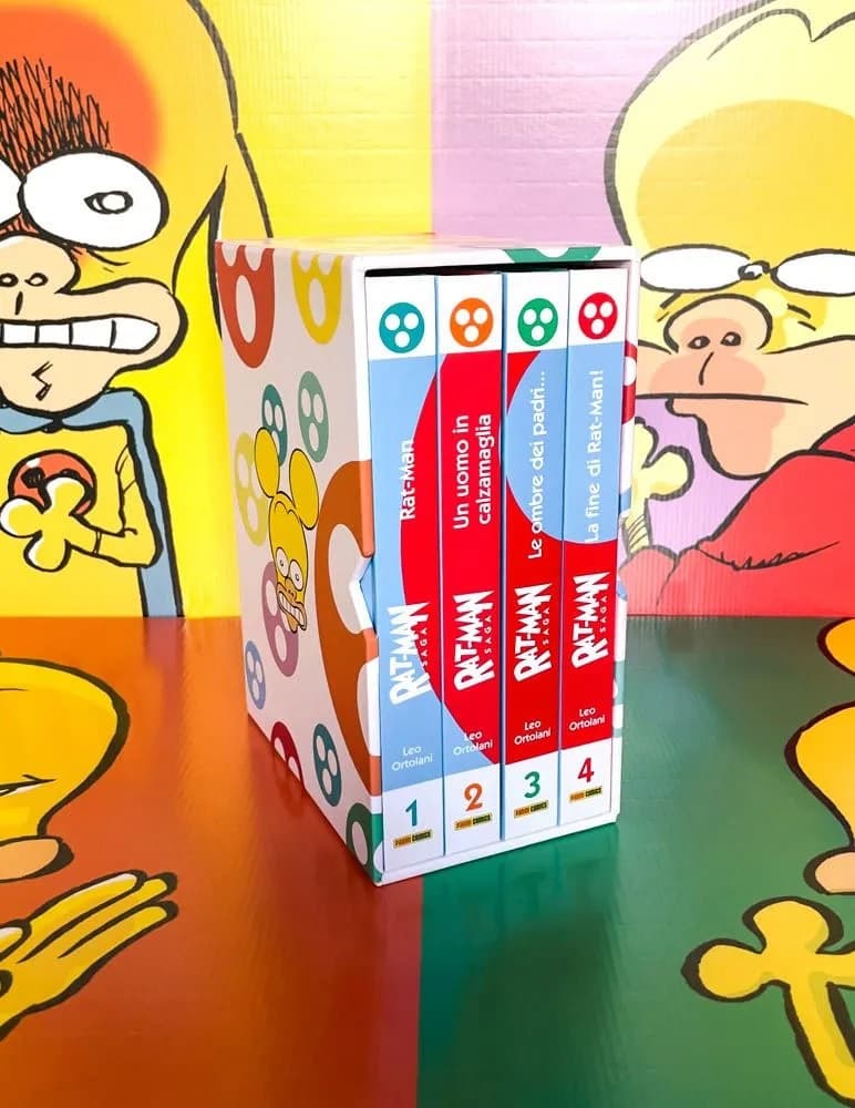 Rat-Man Saga Cofanetto Pieno (Vol. 1-4) - Panini Comics - Italiano