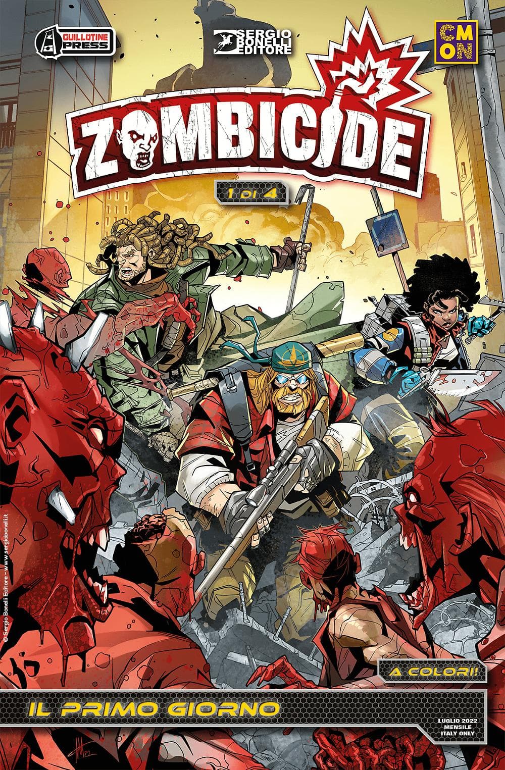 Zombicide 1 - Il Primo Giorno - Sergio Bonelli Editore - Italiano