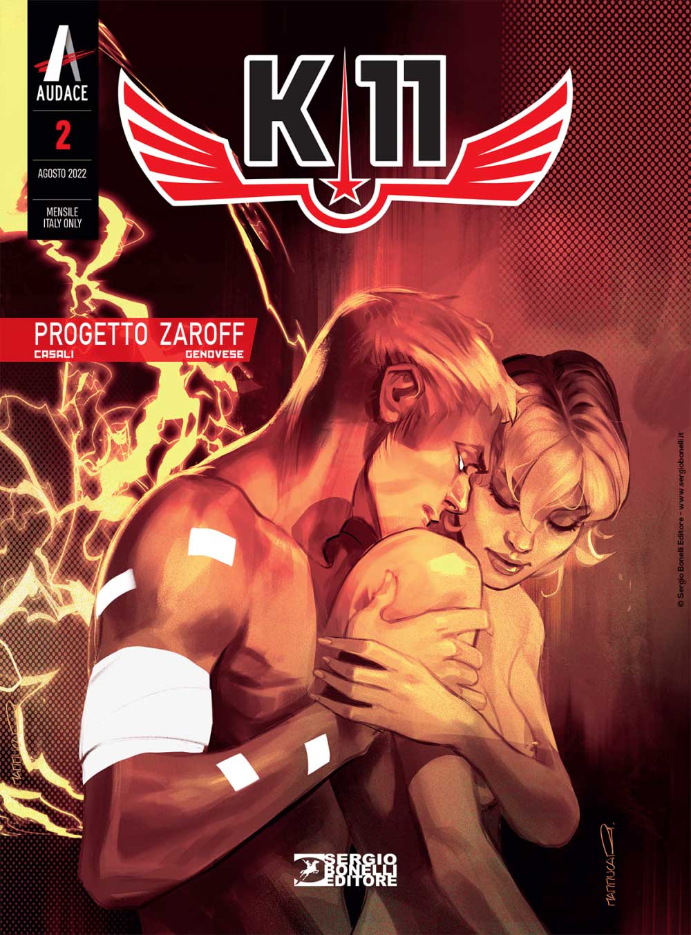 K-11 2 - Progetto Zaroff - Sergio Bonelli Editore - Italiano