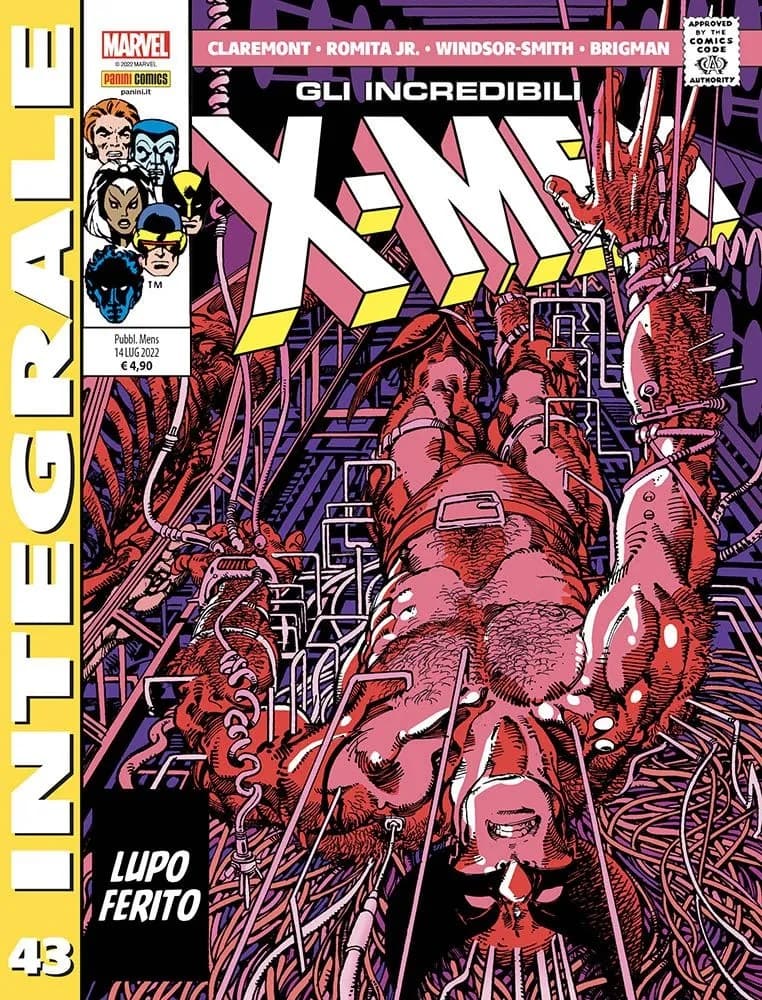 Gli Incredibili X-Men di Chris Claremont 43 - Marvel Integrale - Panini Comics - Italiano