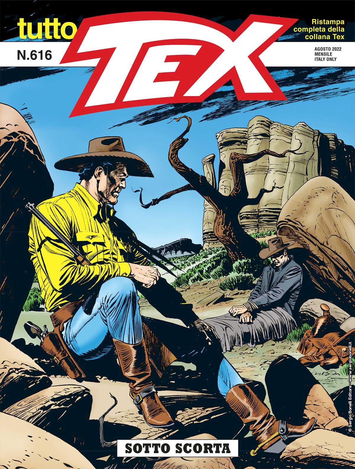 Tutto Tex 616 - Sotto Scorta - Sergio Bonelli Editore - Italiano